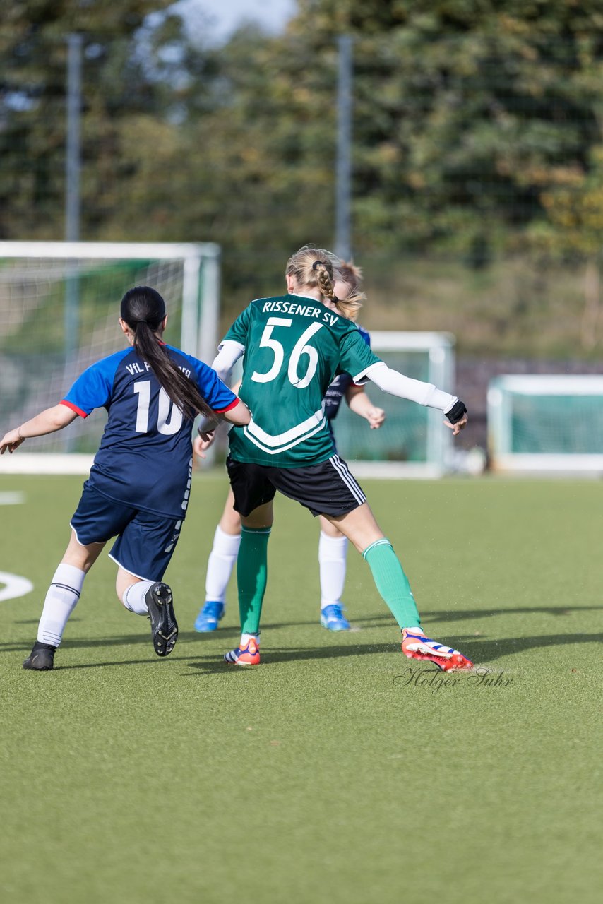 Bild 238 - wU19 Rissener SV - VfL Pinneberg : Ergebnis: 9:1